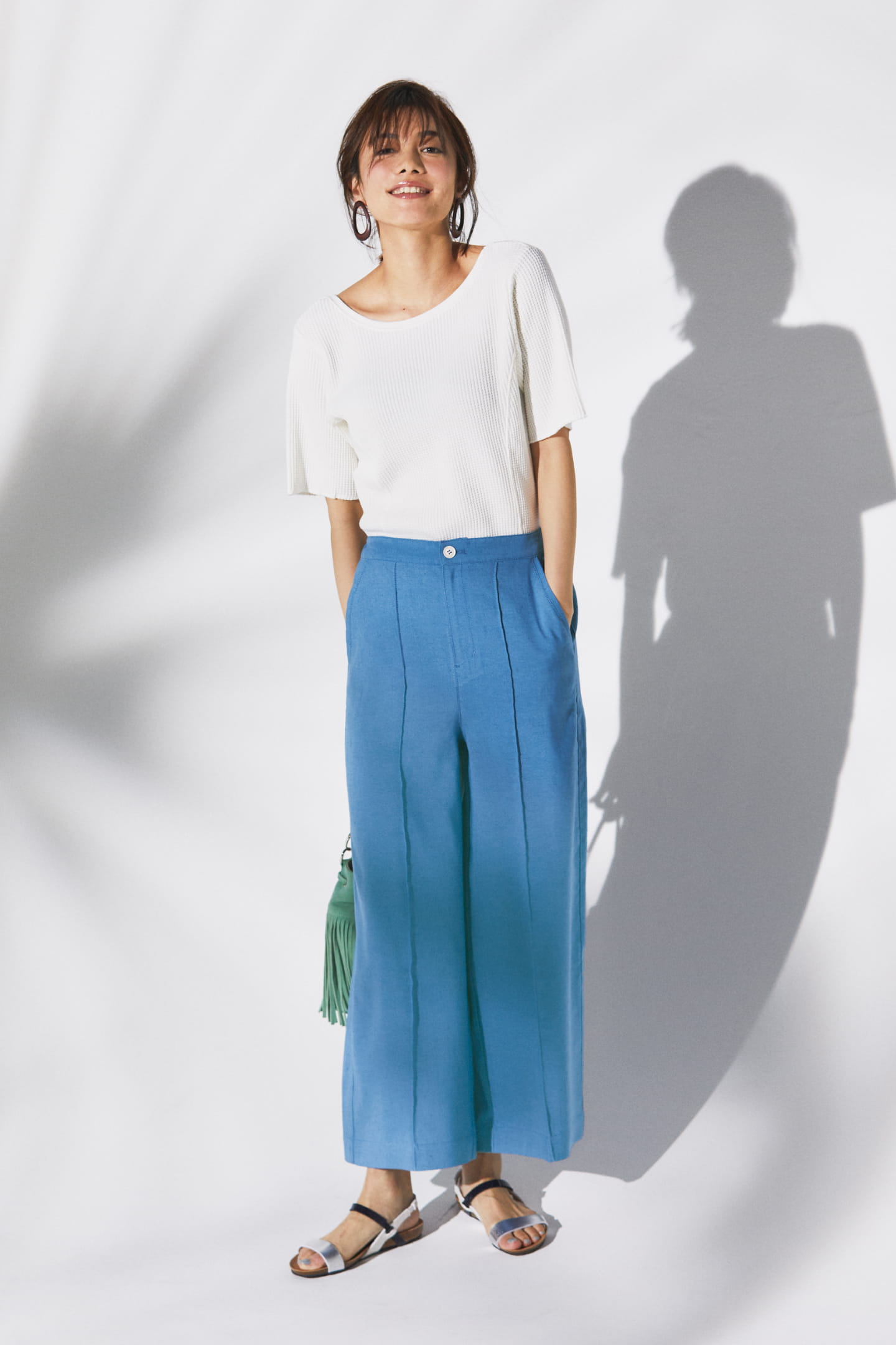 White / Blue