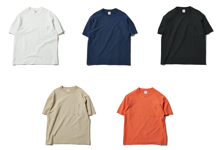 POCKET<br>WIDE<br>T-SHIRT