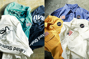 【NASA×BAYFLOW】 アポロ11号月面着陸50周年を記念したコラボアイテムを発売！