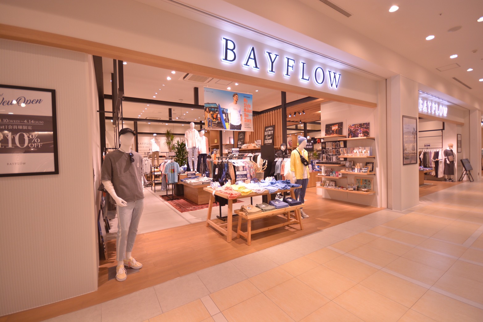 New Open ららぽーと横浜店 Bayflow オフィシャルブランドサイト