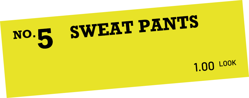 NO.5 SWEAT PANTS